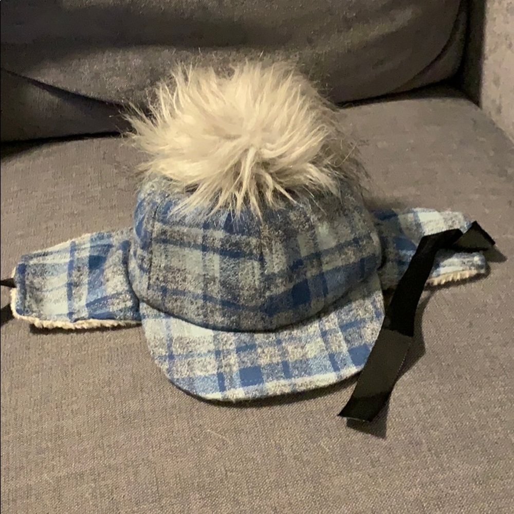 George hats snap back with ear flaps